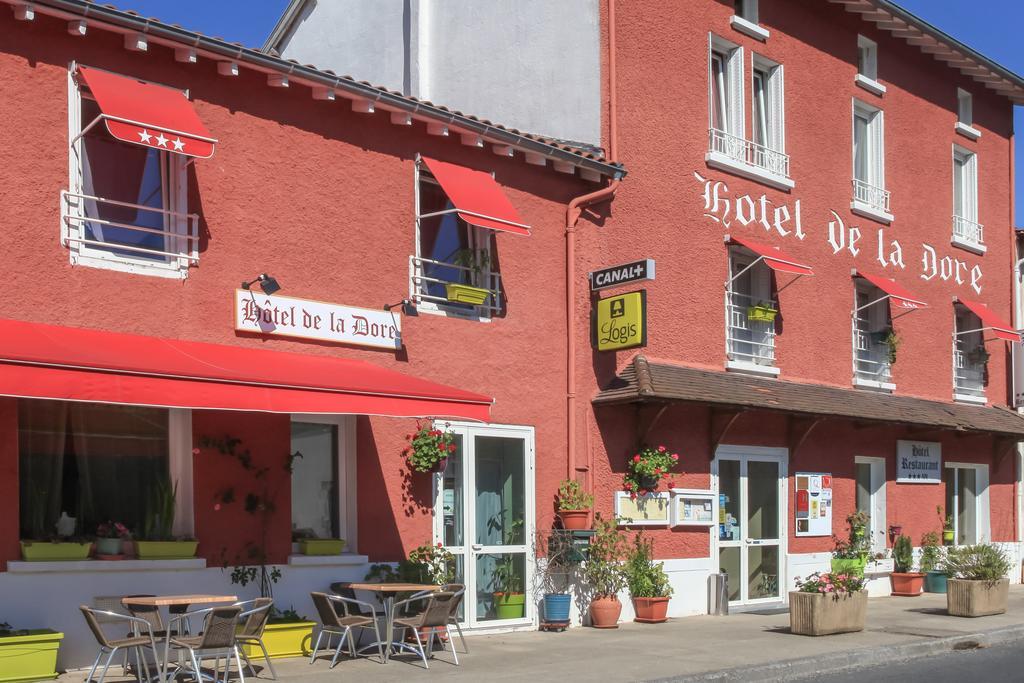 Logis Hotel Restaurant De La Dore Vertolaye Buitenkant foto